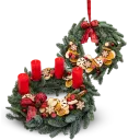 Vánoční set věnců